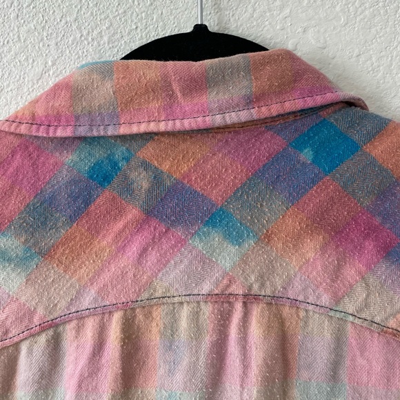 Colorful Dyed flannel - Picture 10 of 11